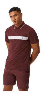 Tennis Polo Björn Borg Men Ace Light Polo Decadent Chocolate '24