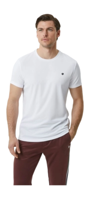T-Shirt Björn Borg Men Ace T-Shirt Stripe Brilliant White 2024 '24