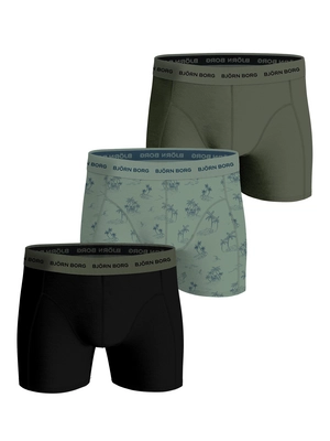 Boxer Björn Borg Homme Cotton Stretch Boxer Multicolore (Lot de 3) 2024