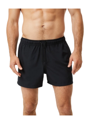 Swimming Trunks Björn Borg Men Borg Solid Swim Shorts Black Beauty