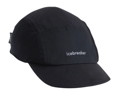 Casquette Icebreaker Unisexe Merino Shell+ Windbreaker 5 Panel Cap Black