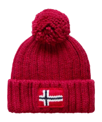 Beanie Napapijri Semiury Kinder Red Goji - Größe 21
