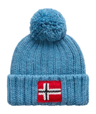 Beanie Napapijri Semiury Kinder Blue Sapphire - Größe 21