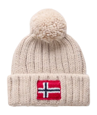 Bonnet Napapijri Enfant Semiury Beige Dimity - Taille 21