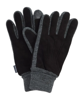 Gloves Barbour Men Magnus Gloves Black Grey