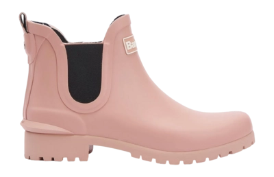 Wellies Barbour Women Wilton Chelsea Welly Pink Rust