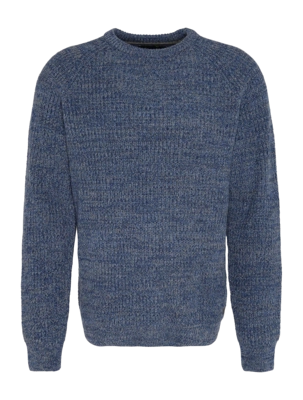 Jumper Barbour Men Horseford Crew Neck Jumper River Blue