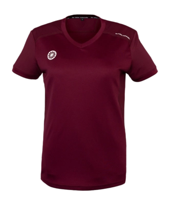 T-shirt de Tennis The Indian Maharadja Women Jaipur Bordeaux