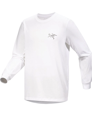Longsleeve Arc'teryx Men Arc'Multi Bird Logo LS White Light