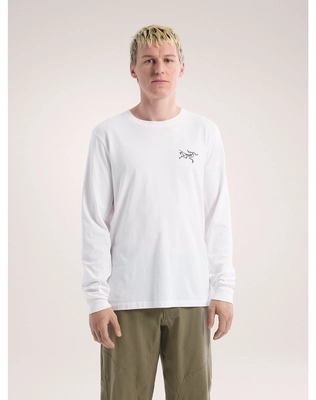 F24-X000007746-Arc-Multi-Bird-Logo-Shirt-LS-White-Light-Front-View