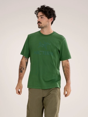 3---F24-X000007991-Arc-Word-Logo-Shirt-SS-Eden-Dk-Eden-Front-View