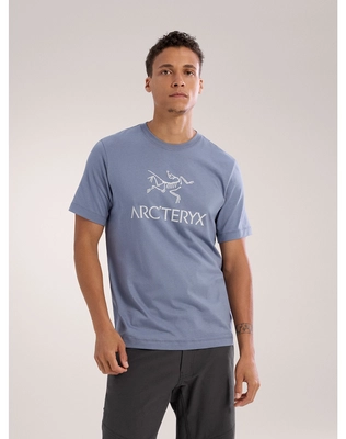 F24-X000007991-Arc-Word-Logo-Shirt-SS-Stratus-Arctic-Silk-Front-View