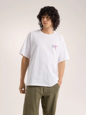 2---F24_X000008464_021538_Kragg Cotton Logo Shirt SS_White Light - Multi_Men_M_Front-View