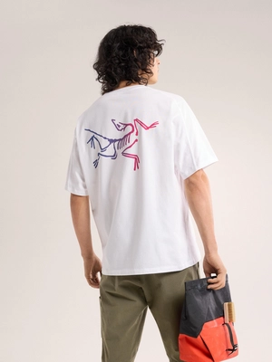 3---F24_X000008464_021538_Kragg Cotton Logo Shirt SS_White Light - Multi_Men_M_Back-View