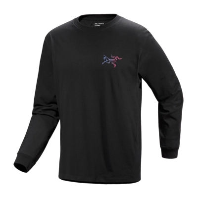 T-shirt Manches Longues Arc'teryx Men Kragg Cotton Heatmap LS Black Multi