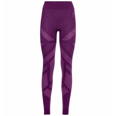 Unterwäsche Odlo BL Bottom Long Kinship Warm Charisma Melange Damen