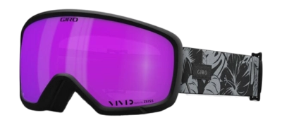 Masque de Ski Giro Women Millie Black & Grey Botanical Lx Vivid Pink