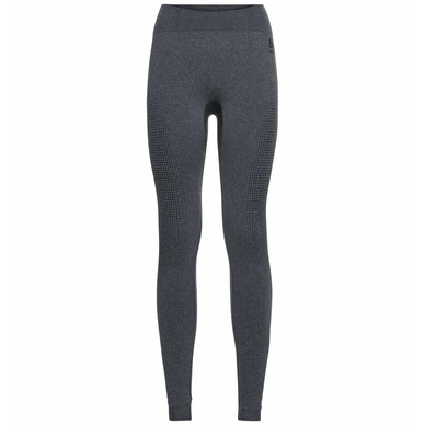 Pantalon Odlo Women BL Bottom Long Performance Warm Eco Grey Melange Black