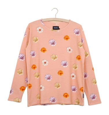 Pyjamashirt SNURK Women Flower Power