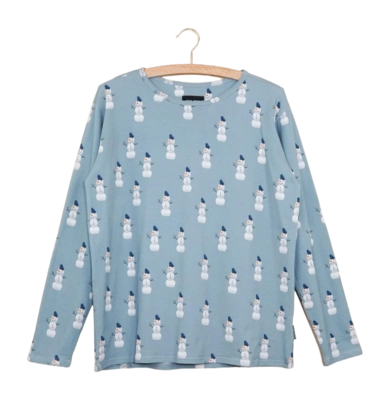 Pyjamashirt SNURK Women Mr.Snowman
