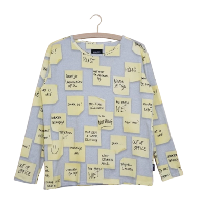 Pyjamashirt SNURK Women Note To Self