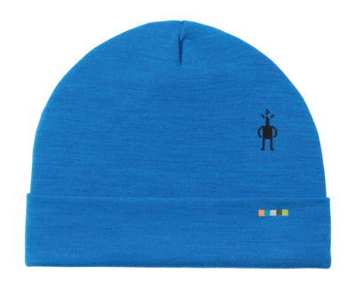 Bonnet Smartwool Unisexe Thermique Merino Reversible Cuffed Beanie Laguna Blue Heather