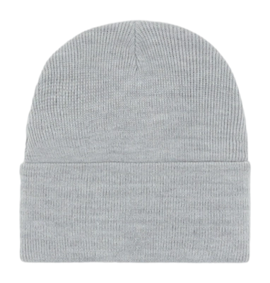 Bonnet Dickies Unisex Acrylic Cuffed Beanie Hat Heather Grey