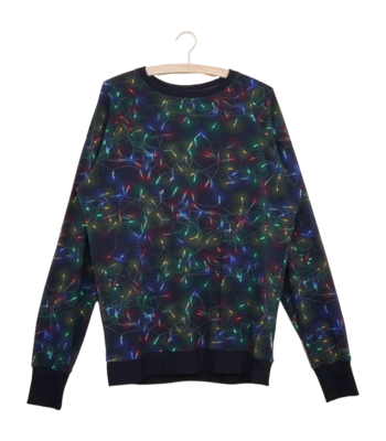 Pullover SNURK Xmas Lights Herren Multi