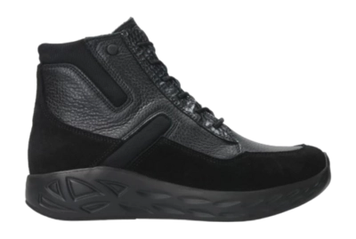 Chaussures à Lacets Wolky Femme Leap leather combinations Black Black Combi
