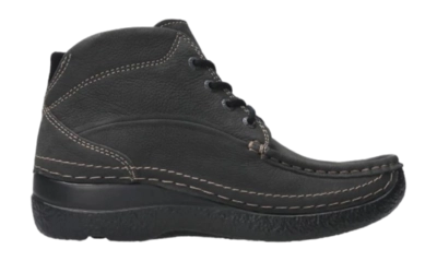 Chaussures à Lacets Wolky Femmes Roll Shoot Antique Nubuck Carbon