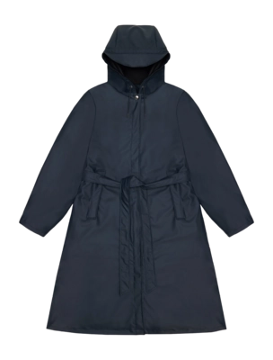 Raincoat RAINS Women A-Line Longer W Jacket Navy