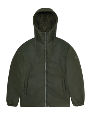 Raincoat RAINS Unisex Lohja Insulated Jacket Green