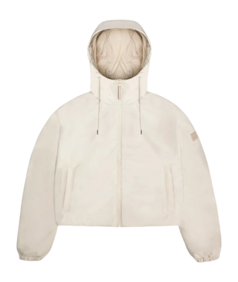Raincoat RAINS Unisex Lohja Short Insulated Jacket Dune