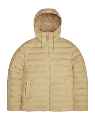 Manteau RAINS Unisexe Lohja Puffer Jacket Sand