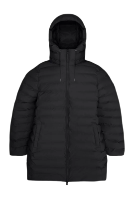 Winterjacke RAINS Lohja Long Puffer Curve Jacket Damen Black