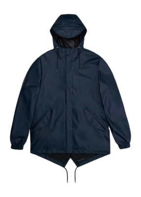 Imperméable RAINS Unisexe Fishtail Jacket Navy