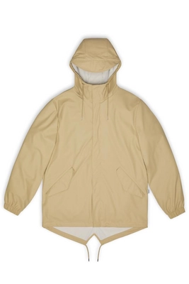 Imperméable RAINS Unisexe Fishtail Jacket Sand