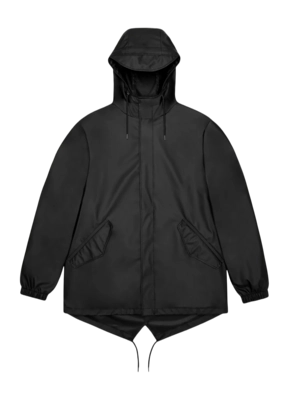 Imperméable RAINS Unisexe Fishtail Jacket Black