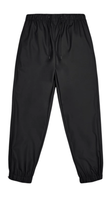 Waterproof Trousers RAINS Rain Pants Regular Black