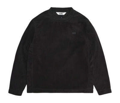 Jumper RAINS Unisex Addis Fleece Crewneck Black