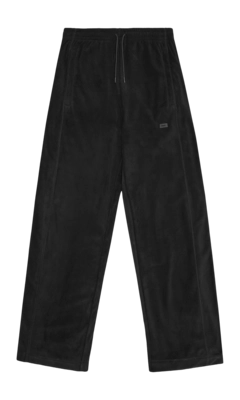 Trousers RAINS Unisex Addis Fleece Pants Wide Black