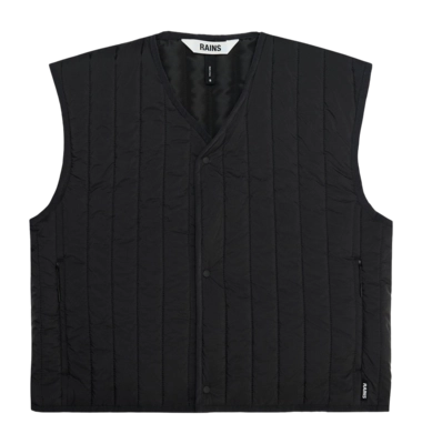 Weste RAINS Banja Short Liner W Vest Unisex Black