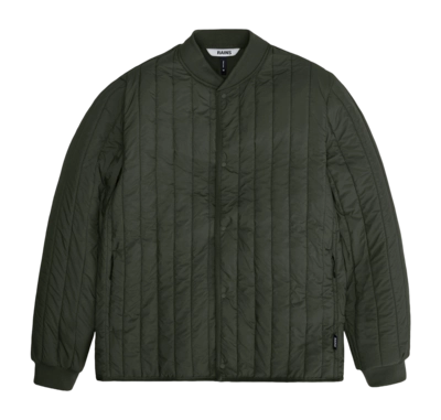 Jacket RAINS Unisex Banja Liner Bomber Jacket Green
