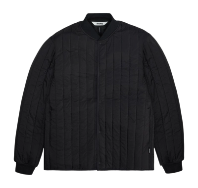Jacket RAINS Unisex Banja Liner Bomber Jacket Black