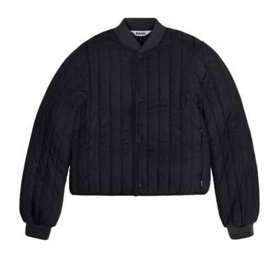 Veste RAINS Unisexe Banja Liner Bomber W Jacket Black