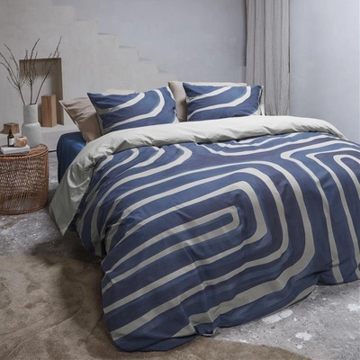 Dekbedovertrek VT Wonen Tribe Indigo Katoen