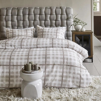 Taie d'Oreiller Riviera Maison Brody Sand Flanelle