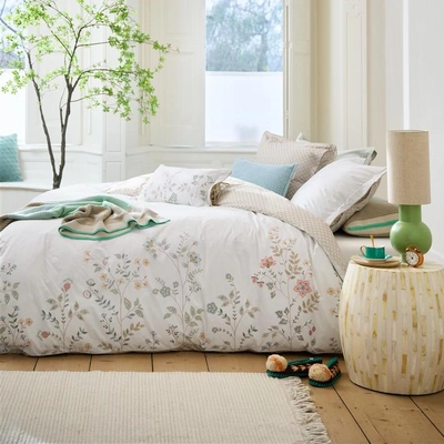 Kissenbezüge Pip Studio Campo de Flores Off-White Cotton