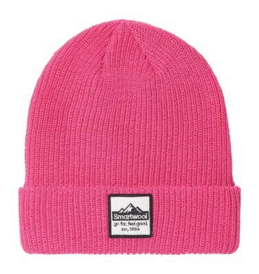 Bonnet Smartwool Unisex Smartwool Patch Beanie Power Pink