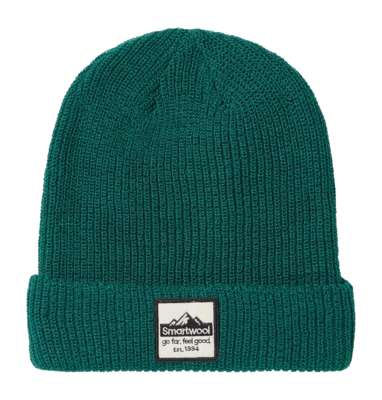 Muts Smartwool Unisex Smartwool Patch Beanie Emerald Green Heather